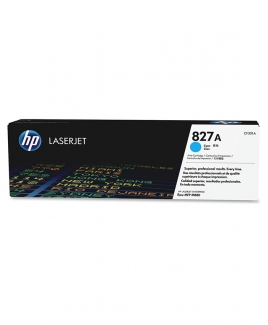 HP 827A LaserJet Toner Cartridge, cyan (CF301A)